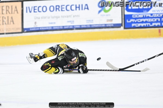 2022-09-24 Valpellice Bulldogs-Hockey Fiemme 02930